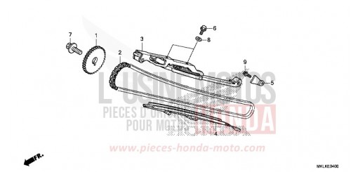 CHAINE A CAMES/TENDEUR NC750SAK de 2019